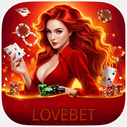 Imagem promocional da LOVEBET mostrando a plataforma e suas vantagens